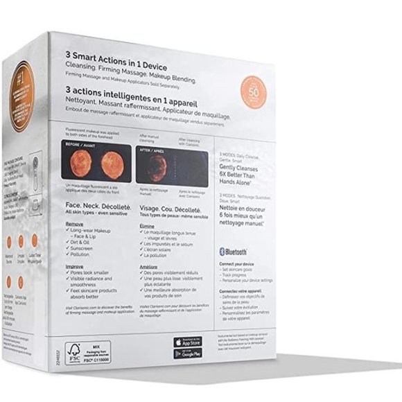 Clarisonic Mia Smart 3-in-1 App Connected Sonic Facial Cleansing Device - PINK - Picture 4 of 17